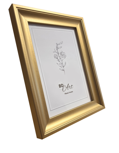 Ramka na zdjęcie-10x15-złota-elegancka-Na wesele- na przyjęcie-do salonu-