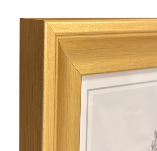 Ramka na zdjęcie-40x50-złota-elegancka-Na wesele- na przyjęcie-do salonu-detal