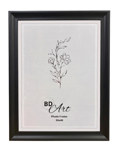 Ramka na zdjęcie-30x40-czarna-elegancka-Na wesele- na przyjęcie-do salonu