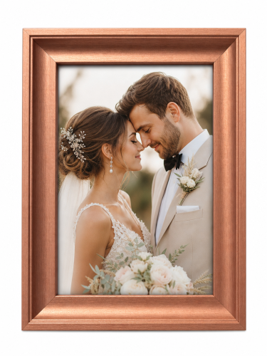 Ramka 30x40 40x50 cm miedziana premium ze szkłem na plakat zdjęcie ślubne portret.png