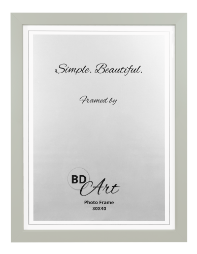 RAMKA-KLASYK-30x40-ZIELONA-NA BIURKO-WISZĄCA-ze szkłem