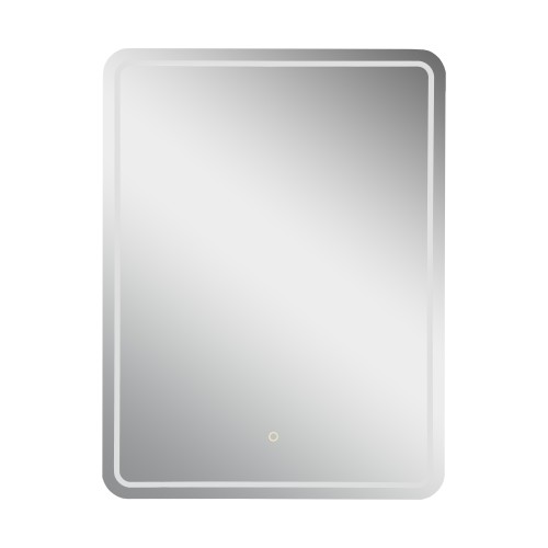 Lustro łazienkowe 60x80 Olja New Prostokątne z oświetleniem LED IP 44 z piaskowaniem BD Art
